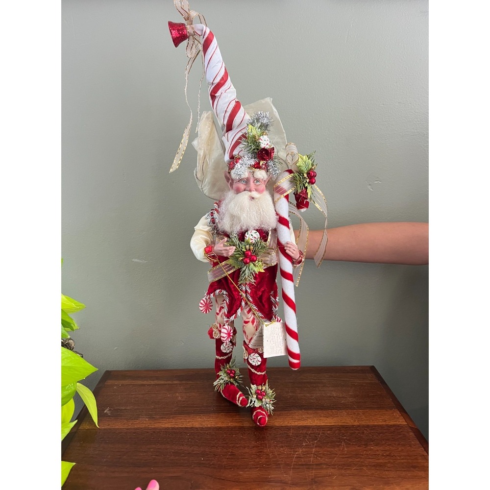 Mark Roberts Candy Cane Fairy Medium 22 Christmas Elf Limited Edition 1192 2500